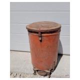 Case Metal Garbage Can??