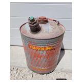 Metal Gasoline Can