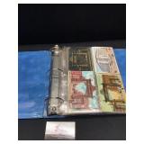 Binder of Postcards