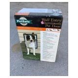 Wall Entry Aluminum Pet Door