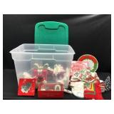 Tote of Christmas Decor