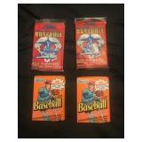 Unopened 1988 Score Baseball and 1990 Donruss Pack