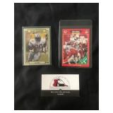 2 Barry Sanders Rookie Cards