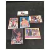 5 Michael Jordan Cards