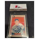 1983 Donruss Hall of Fame Duke Snider, Autographed