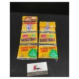 2 Fleer Basketball Rack Packs