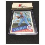 1985 Topps Kirby Puckett Rookie