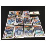 1984 NFL Football Cowboys Cards