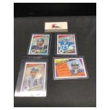 1984 Topps Football Lot of 4 Star Players