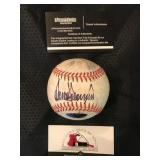 Donald Trump Autographed Baseball w/ COA POTUS