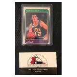 1988-89 Fleer John Stockton Rookie Card