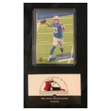 2020 Justin Herbert Rookie Card