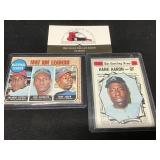 1968 & 1970 Topps Hank Aaron