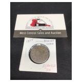 1855 Cent Slanted 55