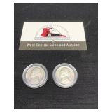 1938, 1939 Jefferson 5 Cent