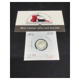 1941 Mercury Dime MS FSB