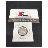 1921 Buffalo Nickel