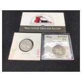 1926, 1927 Buffalo Nickel