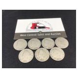 Seven Liberty V 5 Cent