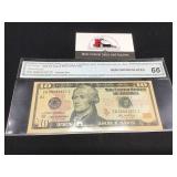 2006 $10 Note FR-2041B Panama Ren GEM UNC 66