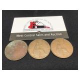 Two 1948, 1961 Britain Penny