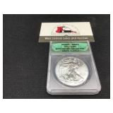 2016- P Silver Eagle MS69 Monster Box Label