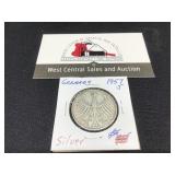 1957-J Germany 5 Mark