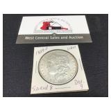 1889-P Morgan VAM DBL 9 Spiked 8 Filled G