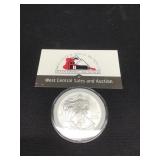 2009 Liberty Dollar 1 OZ Fine Silver