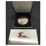 1999 Silver Eagle UNC Toned