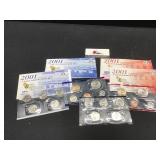 2001 US Mint Uncirculated Philadelphia & Denver