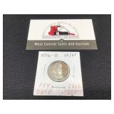 1896-O Quarter Key Date Full Liberty Shield VF/XF