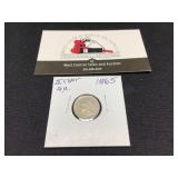 1865 Three Cent Piece