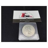 1964 Silver Bermuda Crown