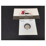 1859 Three Cent Piece US