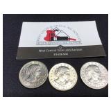 1979 P, D & S Susan B Anthony Dollars