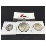 1976-D Quarter, Half & Dollar