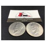 1976 P & D Ike Dollars