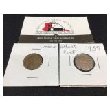 1935 P & D Wheat Cents