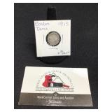 1915 Barber Dime