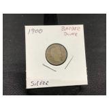 1900 Barber Dime
