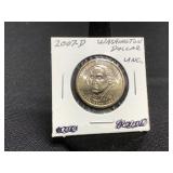2007-D Washington Dollar Unc
