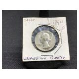 1954-P Washington Quarter - Silver