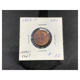 1955-P Wheat Cent
