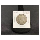 1915 Barber Quarter