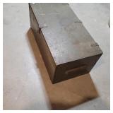 Korean War / Vietnam Era Military Foot Locker