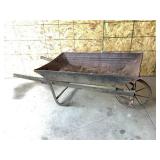 Rustic Wheelbarrow- Yard Art