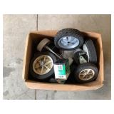 Box of Misc Wheels