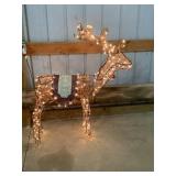 Two Light up Reindeer