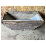 Galvanized/Wood Bin